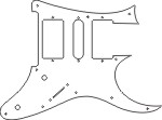 Ibanez® RG2550Z Style Pick Guard - Click Image to Close